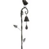 Dehner Metall-Dekostab Vogelglocke, Ca. B14,6/H113/T8,9 Cm -Eleganter Garten 6712954 WE FS 001 DehnerDekosteckerVogelglocke