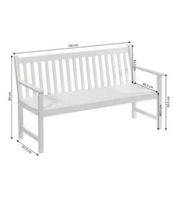 Dehner Bank Mykonos, 3-Sitzer 10 Dehner Bank Mykonos, 3-Sitzer -Eleganter Garten 6713267 WE BG 001 BankMykonos3erWeiss