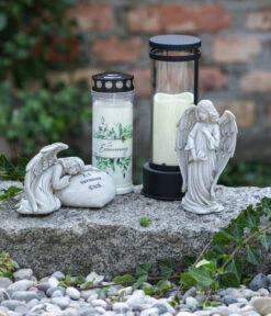 Dehner LED-Grablaterne, Ca. H27 Cm -Eleganter Garten 6729305 WE MO 001 LEDGrablaterne