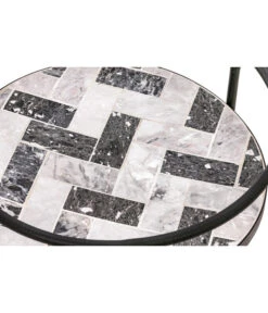 Dehner Mosaikbeistelltisch Letizia, Ca. Ø41/H74 Cm -Eleganter Garten 6732275 WE DE 001 BeistelltischLetiziaNEU