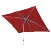 Doppler Sonnenschirm Act Push Up, Rechteckig, Ca. B250/T200 Cm -Eleganter Garten 6737886 WE FS 001 GsActPushUp250rot