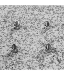 Doppler Grundplatte Granit, 140 Kg -Eleganter Garten 6739395 WE DE 003 GranitGrundplatte140kg