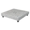 Doppler Grundplatte Granit, 140 Kg -Eleganter Garten 6739395 WE FS 001 GranitGrundplatte140kg