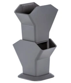 Kunststoff-Pflanzbaum-Set, Grau, Ca. B31,3/H77,3/31,3 Cm 21 Kunststoff-Pflanzbaum-Set, Grau, Ca. B31,3/H77,3/31,3 Cm -Eleganter Garten 6739528 WE DE 001 KunststoffPflanzbaumSetgrau