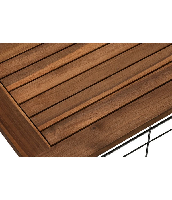 Dehner Balkontisch Tegernsee, Ca. B133/H74,5/T42 Cm 5 Dehner Balkontisch Tegernsee, Ca. B133/H74,5/T42 Cm – Bild 3