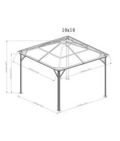 Sojag Pavillon Verona 27 Sojag Pavillon Verona -Eleganter Garten 6752679 WE FS 002 PavillonVerona