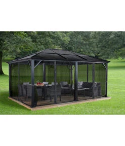 Sojag Pavillon Meridien 12x16, Ca. B485/H270/T365 Cm -Eleganter Garten 6752737 WE MO 003 PavillionMeridien