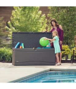 Lifetime Kissenbox, 495 L -Eleganter Garten 6752976 WE MO 003 KissenboxXXLCarbongrau