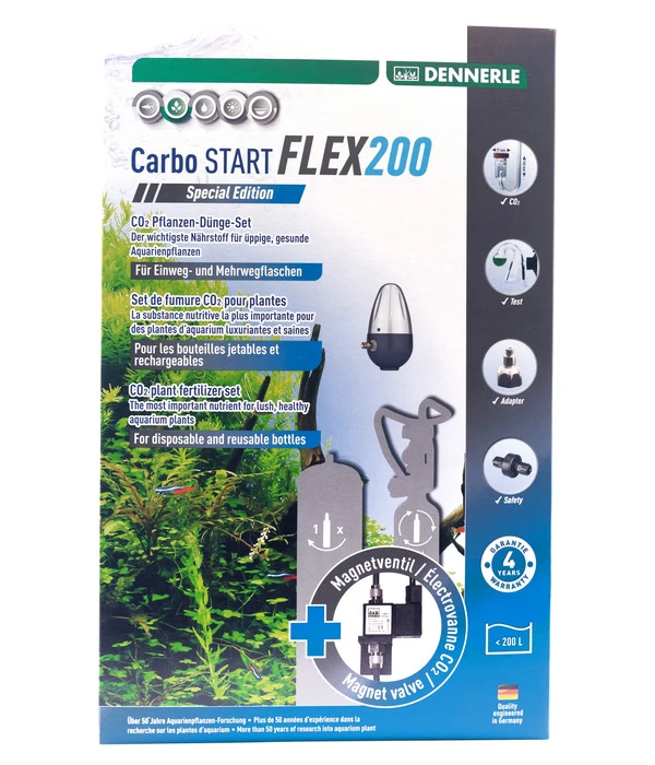 DENNERLE CO2 Pflanzendünge-Set CarboSTART FLEX200 Special Edition 3 DENNERLE CO2 Pflanzendünge-Set CarboSTART FLEX200 Special Edition