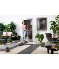 Hecht Türbausatz Compact, Ca. B100/H210/T0,8 Cm 9 Hecht Türbausatz Compact, Ca. B100/H210/T0,8 Cm -Eleganter Garten 6771802 WE MO 002 HechtInsektenschutzTuerCompact