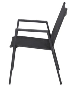 Siena Garden Stapelsessel Savona -Eleganter Garten 6776181 WE FS 003 STAPELSESSEL SAVONA SCHW