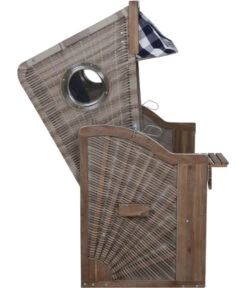 DeVries Strandkorb Greenline 35 -Eleganter Garten 6776884 WE DE 003 StrandkorbPureGreen