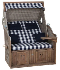 DeVries Strandkorb Greenline 35 -Eleganter Garten 6776884 WE FS 003 StrandkorbPureGreen