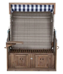 DeVries Strandkorb Greenline 35 -Eleganter Garten 6776884 WE FS 005 StrandkorbPureGreen