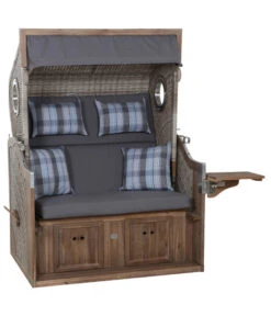 DeVries Strandkorb Greenline 175 20 DeVries Strandkorb Greenline 175 -Eleganter Garten 6776900 WE FS 003 PureGreen