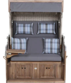 DeVries Strandkorb Greenline 175 22 DeVries Strandkorb Greenline 175 -Eleganter Garten 6776900 WE FS 005 PureGreen