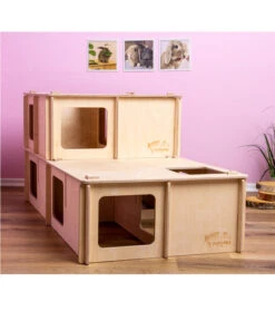 Bunny® NATURE By Puppijames Nagerspielzeug Labyrinth 8 Bunny® NATURE By Puppijames Nagerspielzeug Labyrinth -Eleganter Garten 6777635 WE M 001 bunnyNagerLabyrinthM