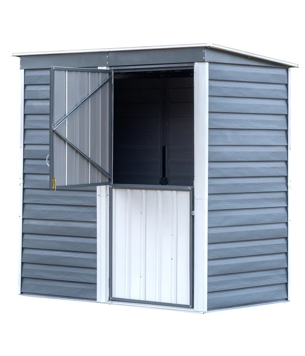 Spacemaker Metallgerätehaus 8 Spacemaker Metallgerätehaus – Bild 6