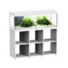 Aquatlantis Aquarium Kombination Prestige 120, Ca. B120/H118,5/T40 Cm -Eleganter Garten 6827265 WE FS 001 AquatlantisPrestige120KombiWeiss