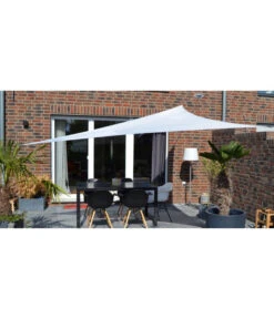 Floracord Sonnensegel, Dreieckig, Ca. B460/T460 Cm 5 Floracord Sonnensegel, Dreieckig, Ca. B460/T460 Cm -Eleganter Garten 6829204 WE FS 002 PeddyShieldSonnensegel