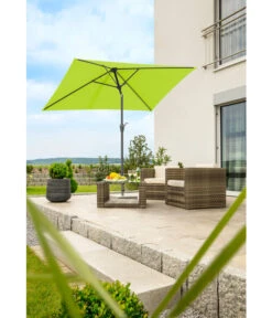 Schneider Sonnenschirm Bilbao, Rechteckig, Ca. B210/T130 Cm 9 Schneider Sonnenschirm Bilbao, Rechteckig, Ca. B210/T130 Cm -Eleganter Garten 6833982 WE MO 001 Bilbao210x130Gruen