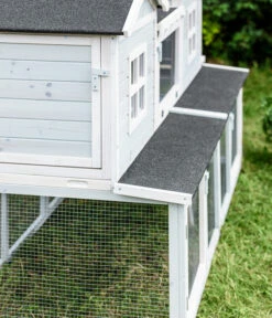 Dehner Nagerheim Happy Home Refugio, Ca. B190/H117/T76 Cm 17 Dehner Nagerheim Happy Home Refugio, Ca. B190/H117/T76 Cm -Eleganter Garten 6846174 WE DE 003 DehnerMarkenqualitaetKaninchenstallDoppelstock