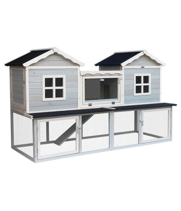 Dehner Nagerheim Happy Home Refugio, Ca. B190/H117/T76 Cm 3 Dehner Nagerheim Happy Home Refugio, Ca. B190/H117/T76 Cm