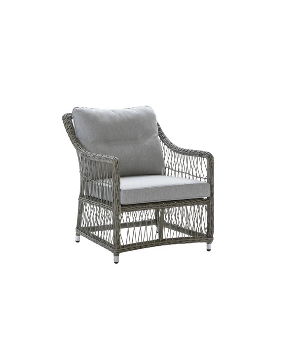 Dehner Geflechtlounge Santos, 4-teilig 5 Dehner Geflechtlounge Santos, 4-teilig – Bild 3