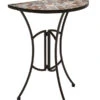 Dehner Mosaiktisch Grazia Halbrund, Ca. B60/H72,5/T31,5 Cm -Eleganter Garten 6875132 WE FS 001 TischGrazia