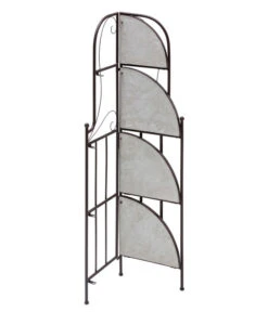 Dehner Mosaik Eckregal Grazia, Ca. B33/H132,5/T33 Cm 9 Dehner Mosaik Eckregal Grazia, Ca. B33/H132,5/T33 Cm -Eleganter Garten 6875181 WE FS 002 EckregalGrazia