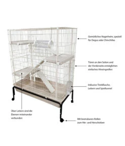 Dehner Lieblinge Nagerheim Alvin, Ca. B101/H129/T51 Cm 8 Dehner Lieblinge Nagerheim Alvin, Ca. B101/H129/T51 Cm -Eleganter Garten 6884555 WE IG 003 DehnerLieblingeNagerheimAlvin