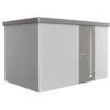 Biohort Gerätehaus Neo 2D, Silber/quarzgrau -Eleganter Garten 6885289 WE FS 001 BiohortGeraetehausNeo2C
