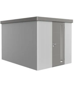 Biohort Gerätehaus Neo 4B, Silber/quarzgrau