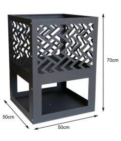 Dehner Feuerschale Alcudia, Ca. B50/H70/T50 Cm 7 Dehner Feuerschale Alcudia, Ca. B50/H70/T50 Cm -Eleganter Garten 6892285 WE DE 001 FeuerschaleAlcudia