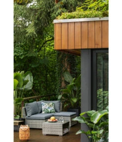 Dehner Balkonset Como, 4-teilig -Eleganter Garten 6894166 WE MO 001 BalkonsetComo