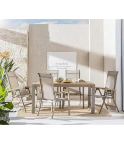 Dehner Holz-Ausziehtisch Cleveland, Ca. B160-240/H76/T101 Cm 15 Dehner Holz-Ausziehtisch Cleveland, Ca. B160-240/H76/T101 Cm -Eleganter Garten 6895387 WE MO 001 GruppeClevelandWoodNEU