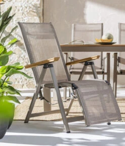 Dehner Relaxsessel Cleveland, Hellbraun 11 Dehner Relaxsessel Cleveland, Hellbraun -Eleganter Garten 6895387 WE MO 001 RelaxsesselCleveland