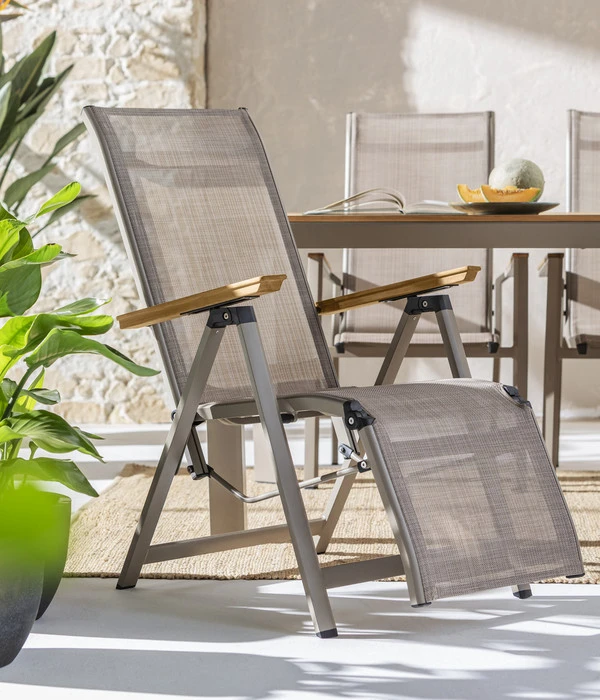 Dehner Relaxsessel Cleveland, Hellbraun 6 Dehner Relaxsessel Cleveland, Hellbraun – Bild 4