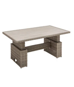 Dehner Geflechtlounge Bologna, 5-teilig -Eleganter Garten 6903447 WE FS 006 LoungeBolognaNEU
