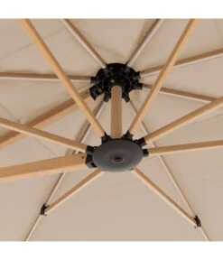 Doppler Pendelschirm Aluwood XL, Rechteckig, Ca. B400/T300 Cm 33 Doppler Pendelschirm Aluwood XL, Rechteckig, Ca. B400/T300 Cm -Eleganter Garten 6910533 WE DE 005 PendelschirmAluWoodXL400x300Esche