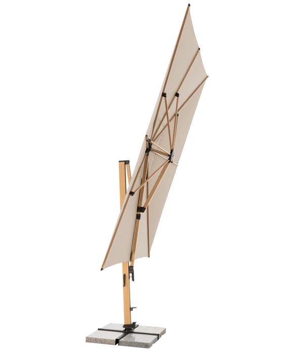 Doppler Pendelschirm Aluwood XL, Rechteckig, Ca. B400/T300 Cm 7 Doppler Pendelschirm Aluwood XL, Rechteckig, Ca. B400/T300 Cm – Bild 5