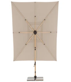 Doppler Pendelschirm Aluwood XL, Rechteckig, Ca. B400/T300 Cm 27 Doppler Pendelschirm Aluwood XL, Rechteckig, Ca. B400/T300 Cm -Eleganter Garten 6910533 WE FS 007 PendelschirmAluWoodXL400x300Esche