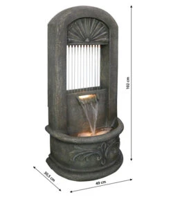 Dehner Polyresin-Gartenbrunnen Luzern, Ca. H102 Cm -Eleganter Garten 6911275 WE DE 001 DehnerPolyresinGartenbrunnenLuzern