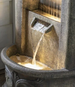 Dehner Polyresin-Gartenbrunnen Luzern, Ca. H102 Cm -Eleganter Garten 6911275 WE DE 003 BrunnenLuzern