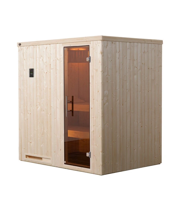 Weka Sauna Halmstad Mit Glastür 4 Weka Sauna Halmstad Mit Glastür – Bild 2