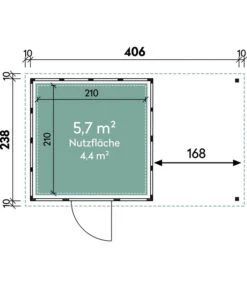 Wolff Finnhaus Metallgerätehaus Eleganto 2424, Inkl. Seitendach Rechts, Ca. B426/H227/T259 Cm 15 Wolff Finnhaus Metallgerätehaus Eleganto 2424, Inkl. Seitendach Rechts, Ca. B426/H227/T259 Cm -Eleganter Garten 6927446 WE DE 001 FinnhausMetallgeraetehaus