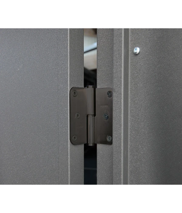 Wolff Finnhaus Metallgerätehaus Eleganto 2424, Inkl. Seitendach Rechts, Ca. B426/H227/T259 Cm 6 Wolff Finnhaus Metallgerätehaus Eleganto 2424, Inkl. Seitendach Rechts, Ca. B426/H227/T259 Cm – Bild 4