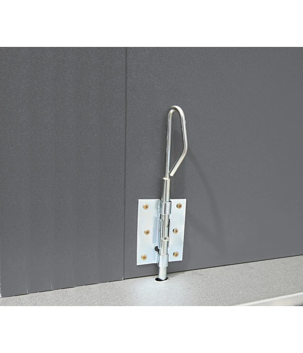 Wolff Finnhaus Metallgerätehaus Eleganto 2424, Inkl. Seitendach Rechts, Ca. B426/H227/T259 Cm 9 Wolff Finnhaus Metallgerätehaus Eleganto 2424, Inkl. Seitendach Rechts, Ca. B426/H227/T259 Cm – Bild 7