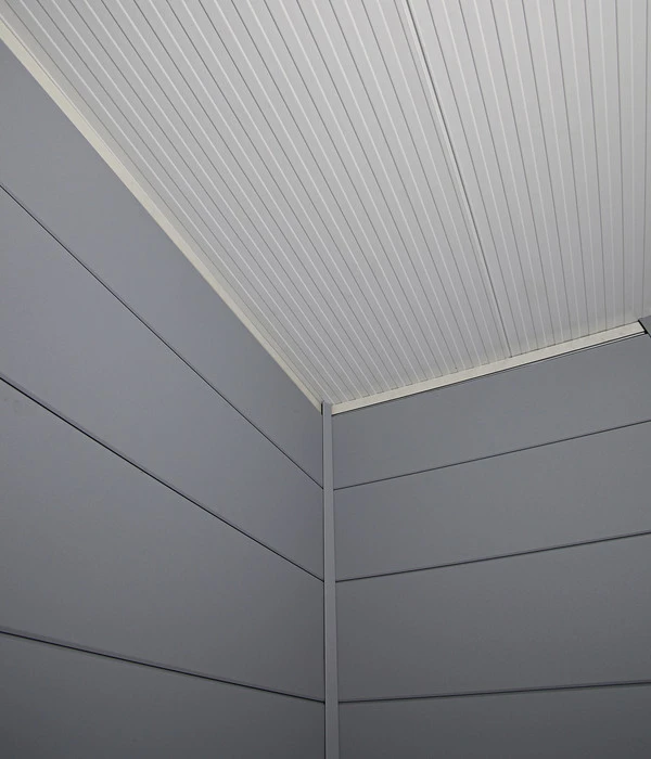 Wolff Finnhaus Metallgerätehaus Eleganto 3024, Inkl. Seitendach Rechts, Ca. B602/H227/T259 Cm 13 Wolff Finnhaus Metallgerätehaus Eleganto 3024, Inkl. Seitendach Rechts, Ca. B602/H227/T259 Cm – Bild 11