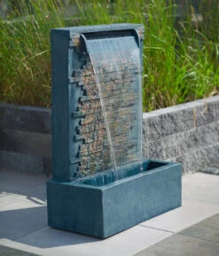 Ubbink Acqua Arte Polyresin-Standbrunnen Filaga Mit Wasserfall, Ca. H100 Cm 6 Ubbink Acqua Arte Polyresin-Standbrunnen Filaga Mit Wasserfall, Ca. H100 Cm -Eleganter Garten 6944615 WE MO 001 PolyresinStandbrunnenFilaga